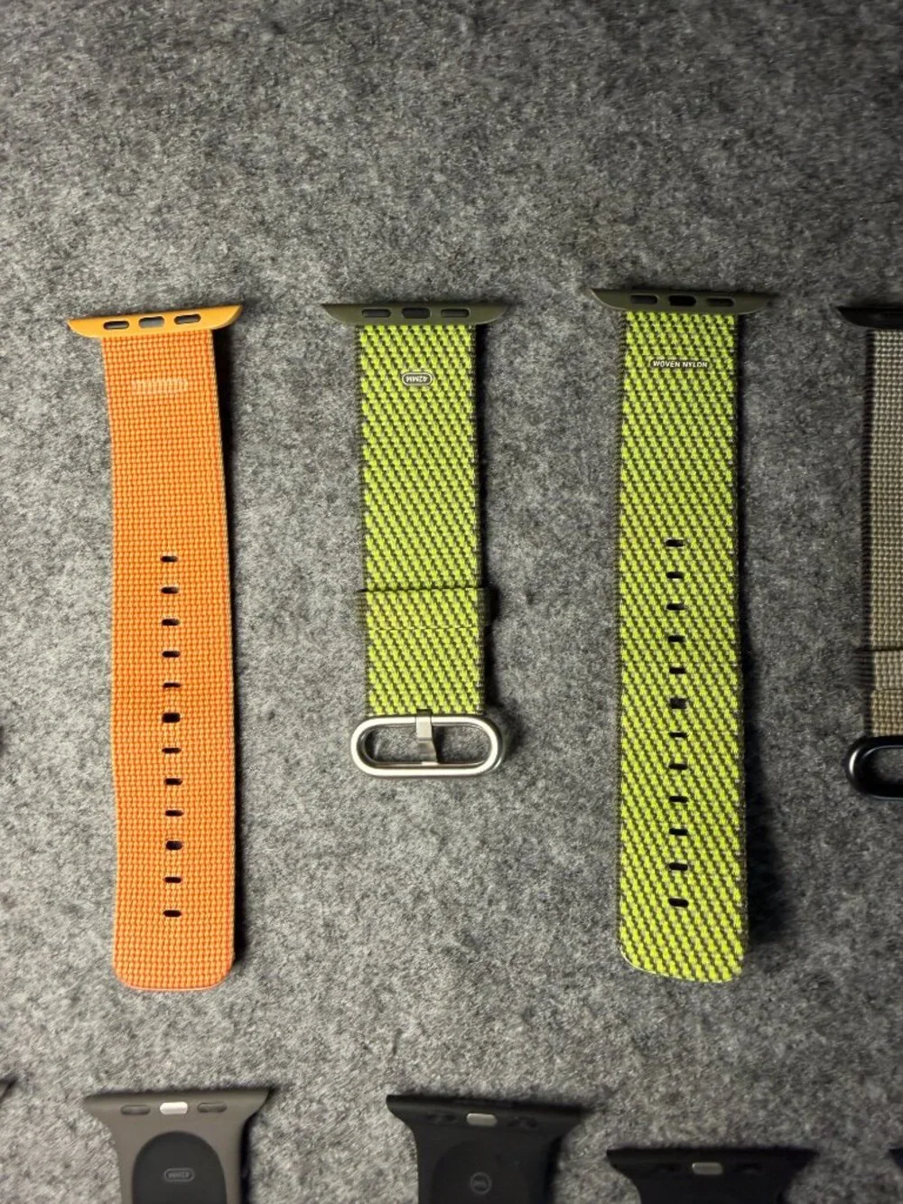 Apple Watch Band Lot of 7 Pairs Mixed Styles and Colors